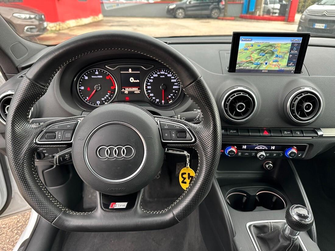 Audi A3 SPB 2.0 TDI 150 CV clean diesel S-LINE