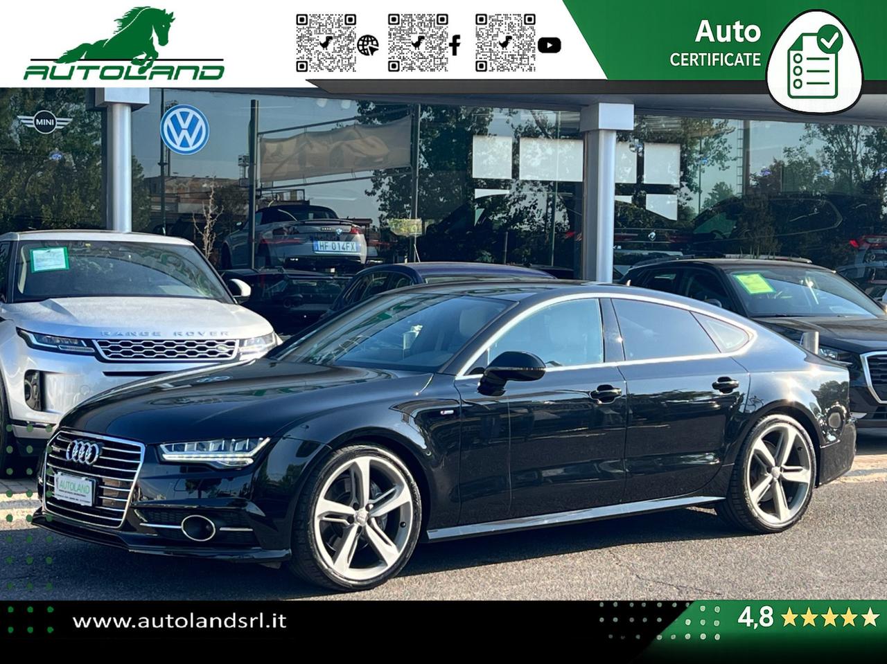 Audi A7 Sportback 3.0 tdi quattro 272cv S-Line ACC - 20" - Frecce Dinamiche