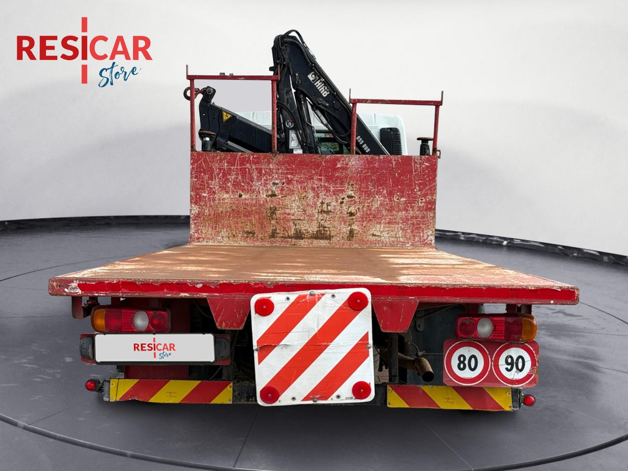 MITSUBISHI MITSUBISHI CANTER 75 CON GRU HIAB CASSONE PIANALATO