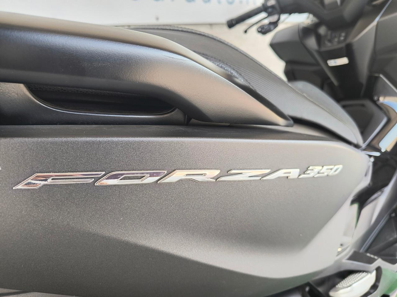 Honda Forza 350 Matte Gunpowder Black Metallic