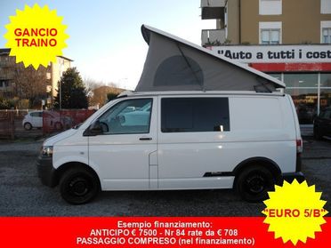 VOLKSWAGEN T5 2.0 TDI 102cv SummerMobile - 5 POSTI - DA VETRINA