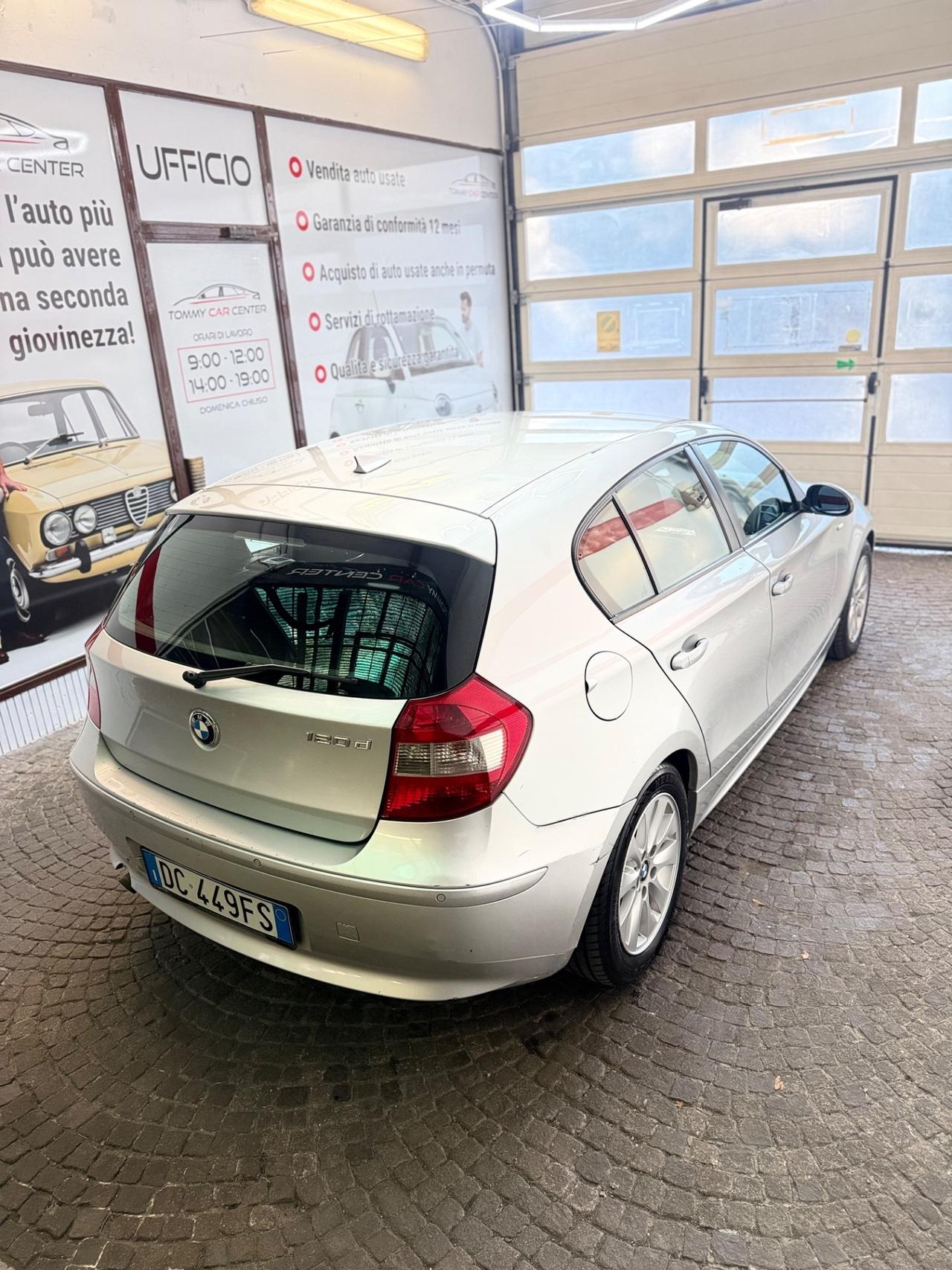 Bmw 120 120d cat 5 porte Futura DPF