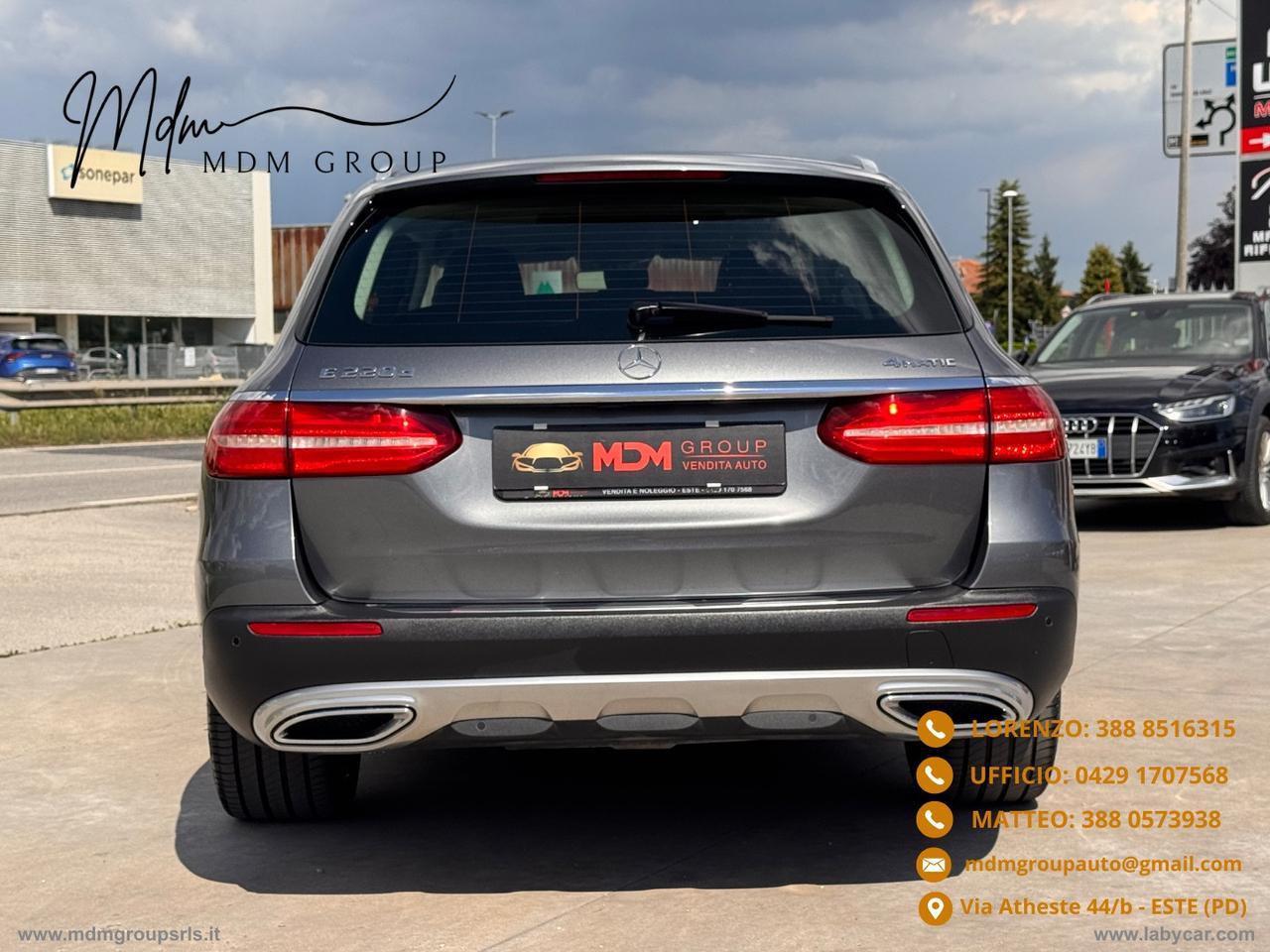 MERCEDES-BENZ E 220 d S.W. 4Matic Premium Plus All-TERRAIN