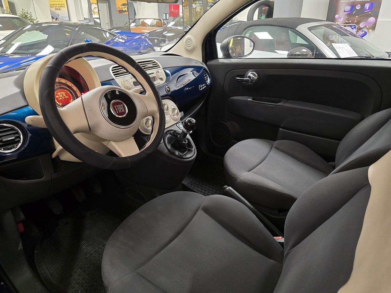 FIAT 500 1.2 POP 69CV BLU! GPL! SERVICE! SOLO 130MILA KM!