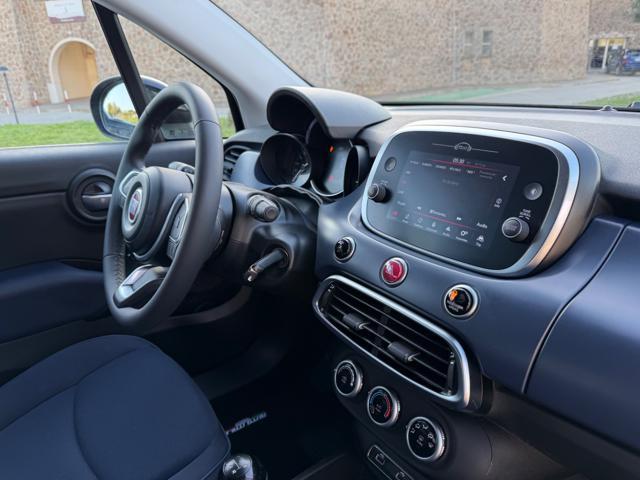 FIAT 500X 1.3 MJET 95CV CLUB+NAVI CARPLAY+CERCHI+PELLETEX
