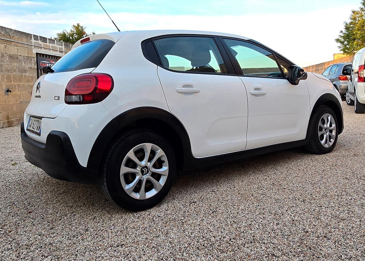 Citroen C3 2020 Citroen c3 BlueHdi Shine tagliandata con fatture