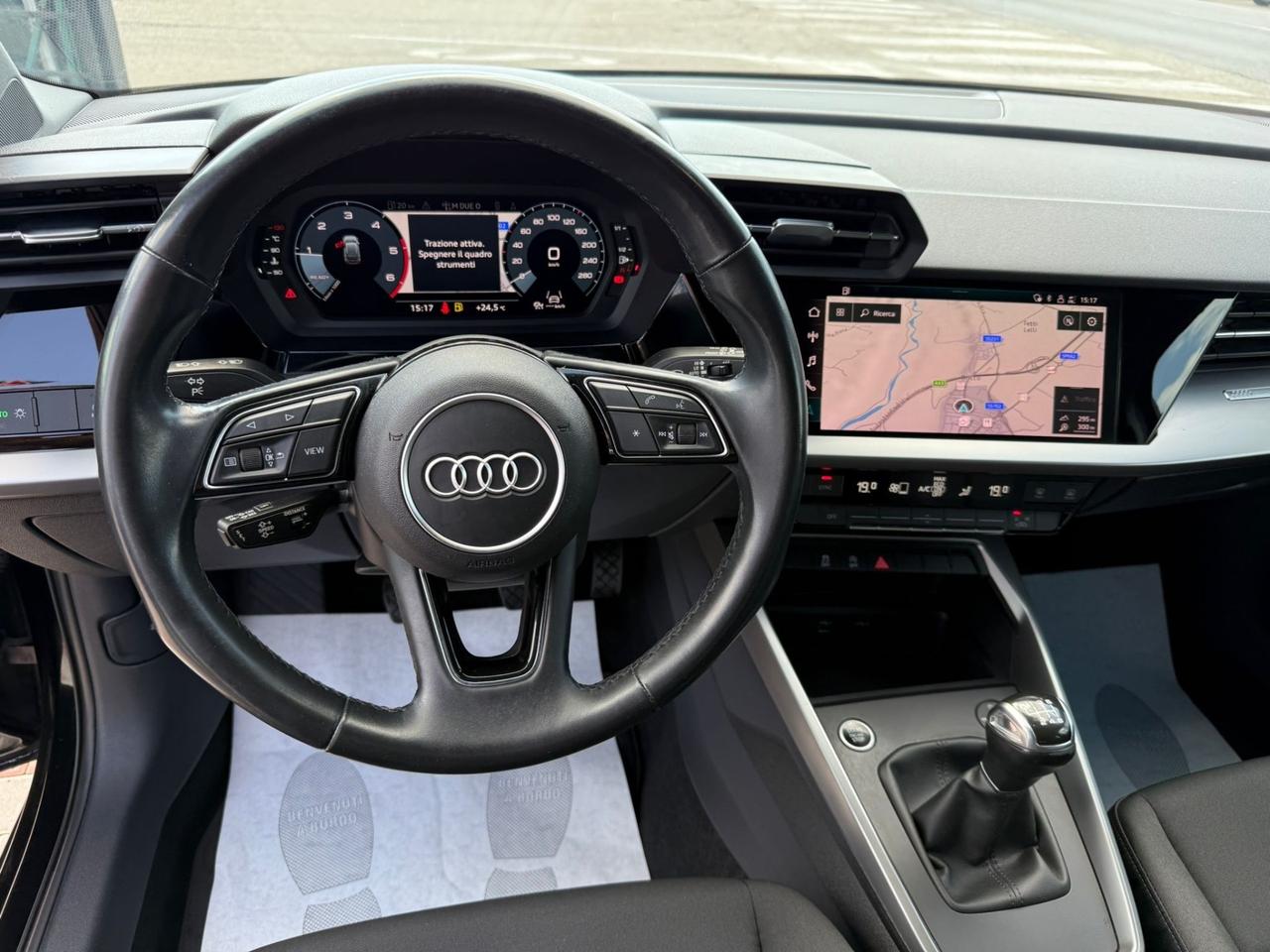 Audi A3 SPB 30TDI 116CV*RADAR*UNICO PROPRIETARIO