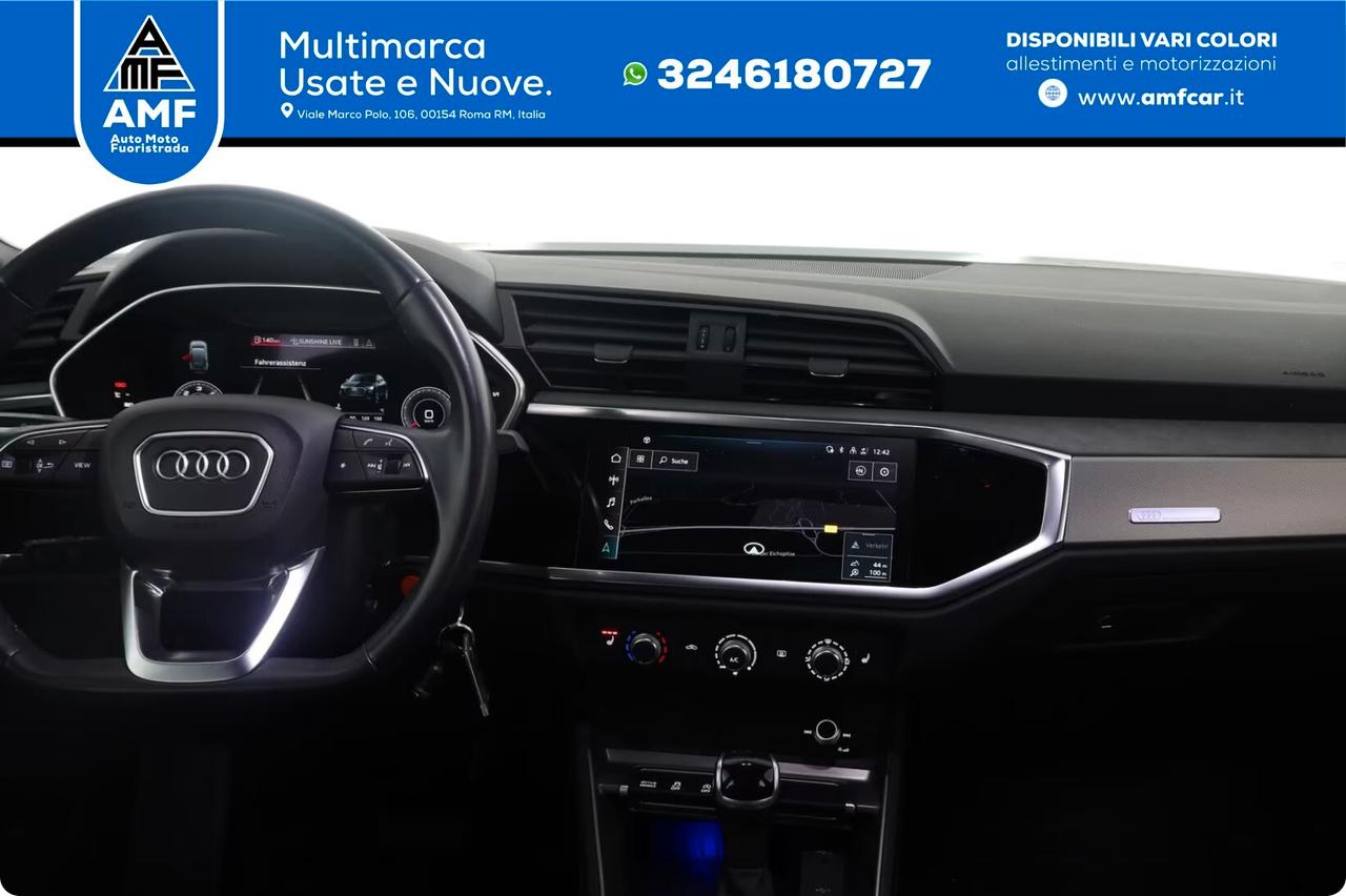 Audi Q3 Sportback 35 TDI S LINE luci ambiente