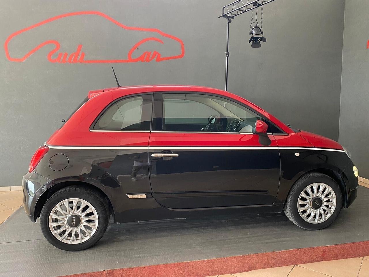 Fiat 500 1.2 Lounge With Black /Red