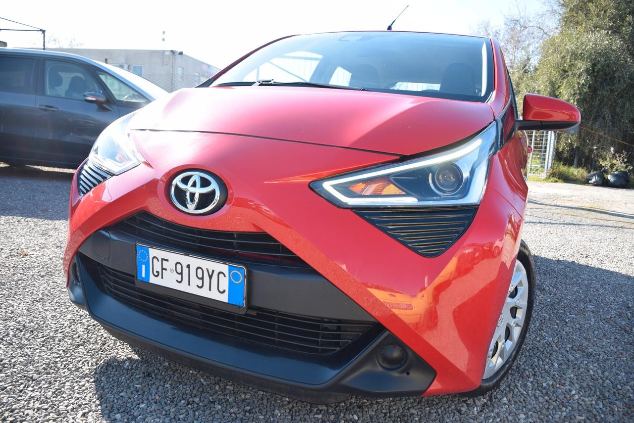Toyota Aygo 1.0 VVT-i 72cv X-COOL - ADAS SENSORI CRUISE LED BT OK NEOPATENTATI