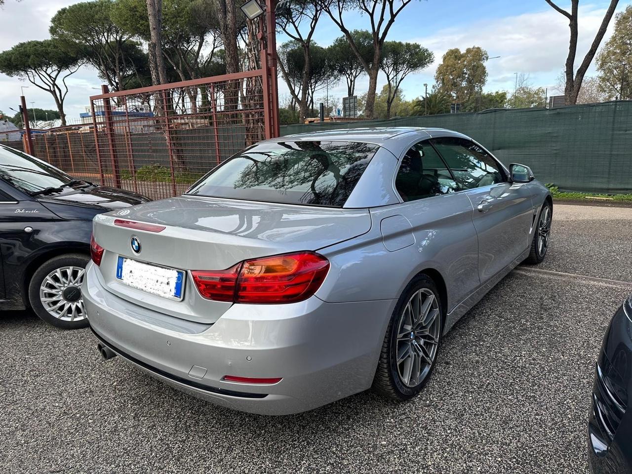 Bmw 425d Cabrio Msport motore nuovo 7000 km CERTIFICATO BMW UFFICIALE garanzia 24 mesi