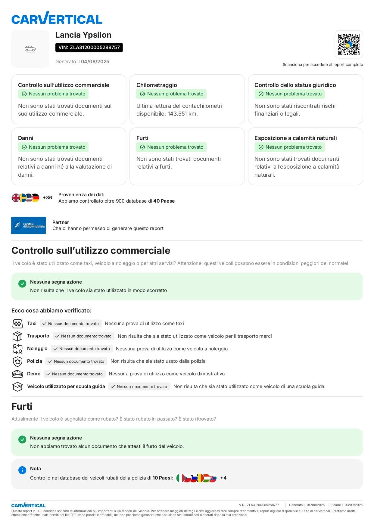 Lancia Ypsilon Benzina 1.2 69 CV 5 porte GPL Ecochic Opening Edition