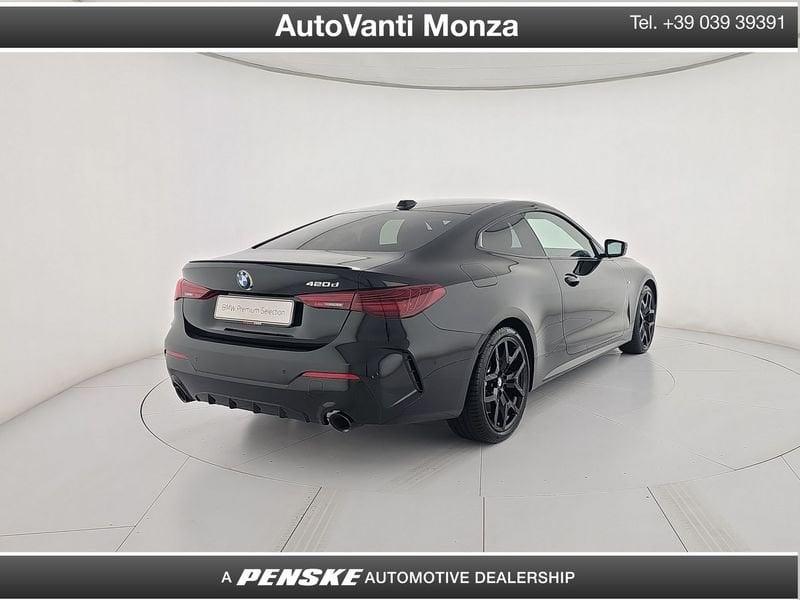 BMW Serie 4 420d Coupe mhev 48V xdrive MSport Pro auto