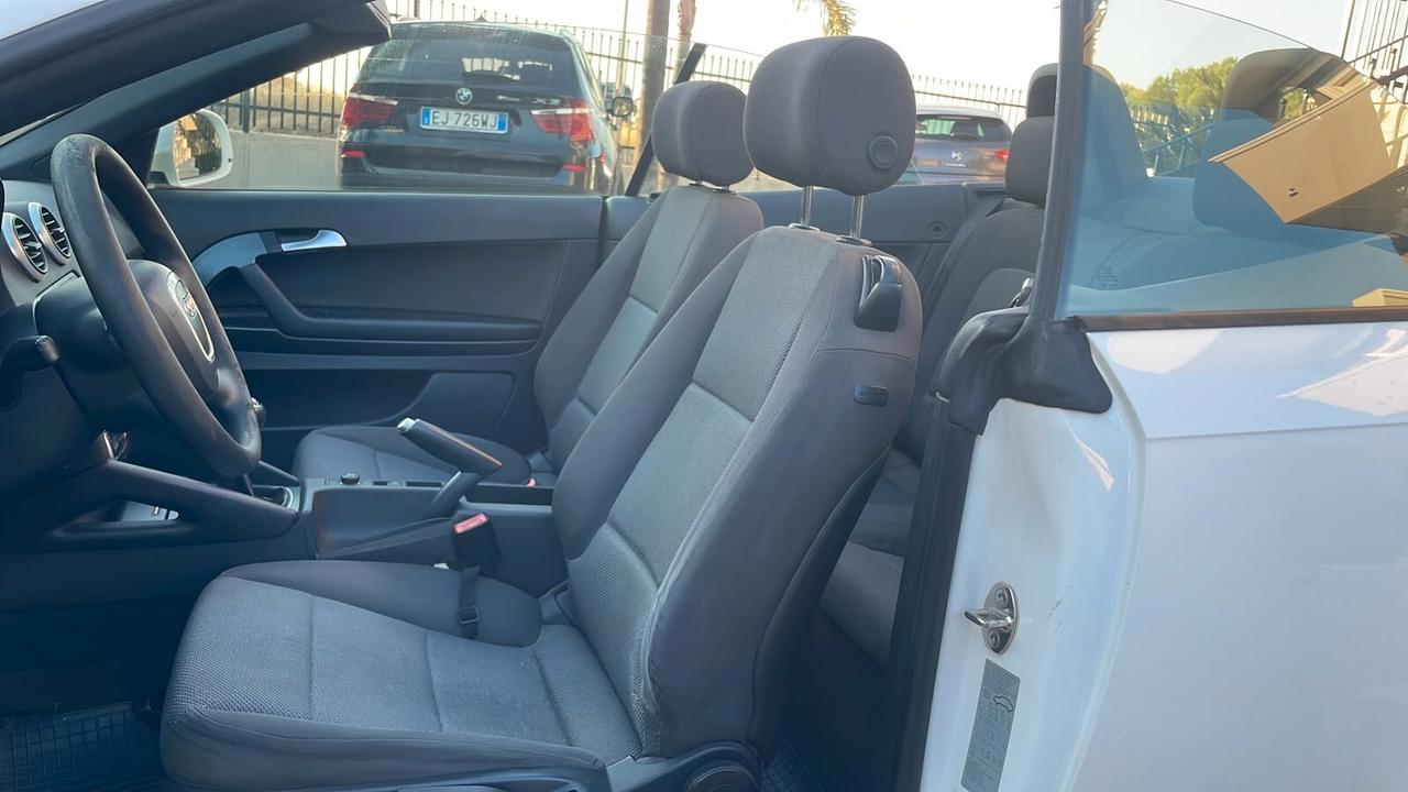 Audi A3 Cabrio 1.6 TDI 105 CV CR Ambition