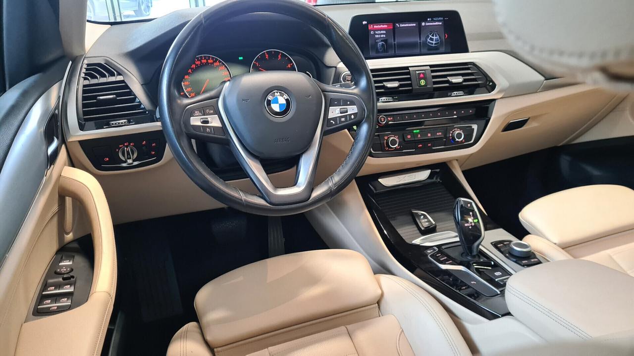 Bmw X3 sDrive 2.0D 150cv TETTO-PELLE- TG. UFF. BMW