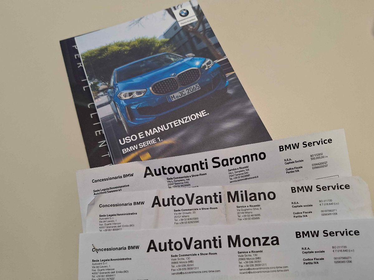 BMW 116d 5p. Business Advantage - APPLE - TAGLIANDI BMW - GAR.24 MESI