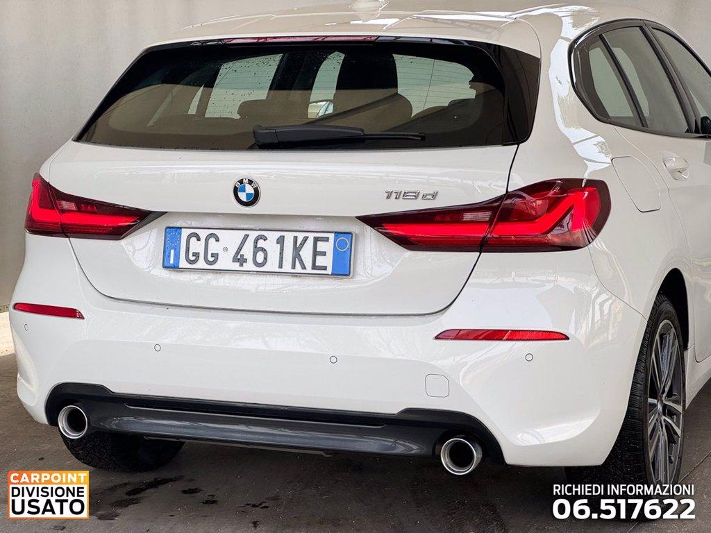 BMW 118d sport auto del 2021