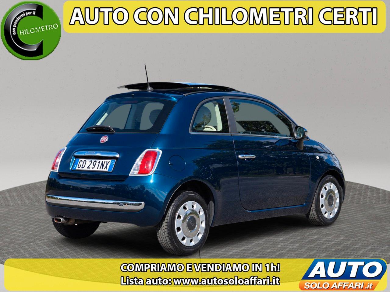 Fiat 500 1.2 CAMBIO AUTOMATICO/TETTO APRIBILE/EURO6B/68.000KM/NEOPATENTATI