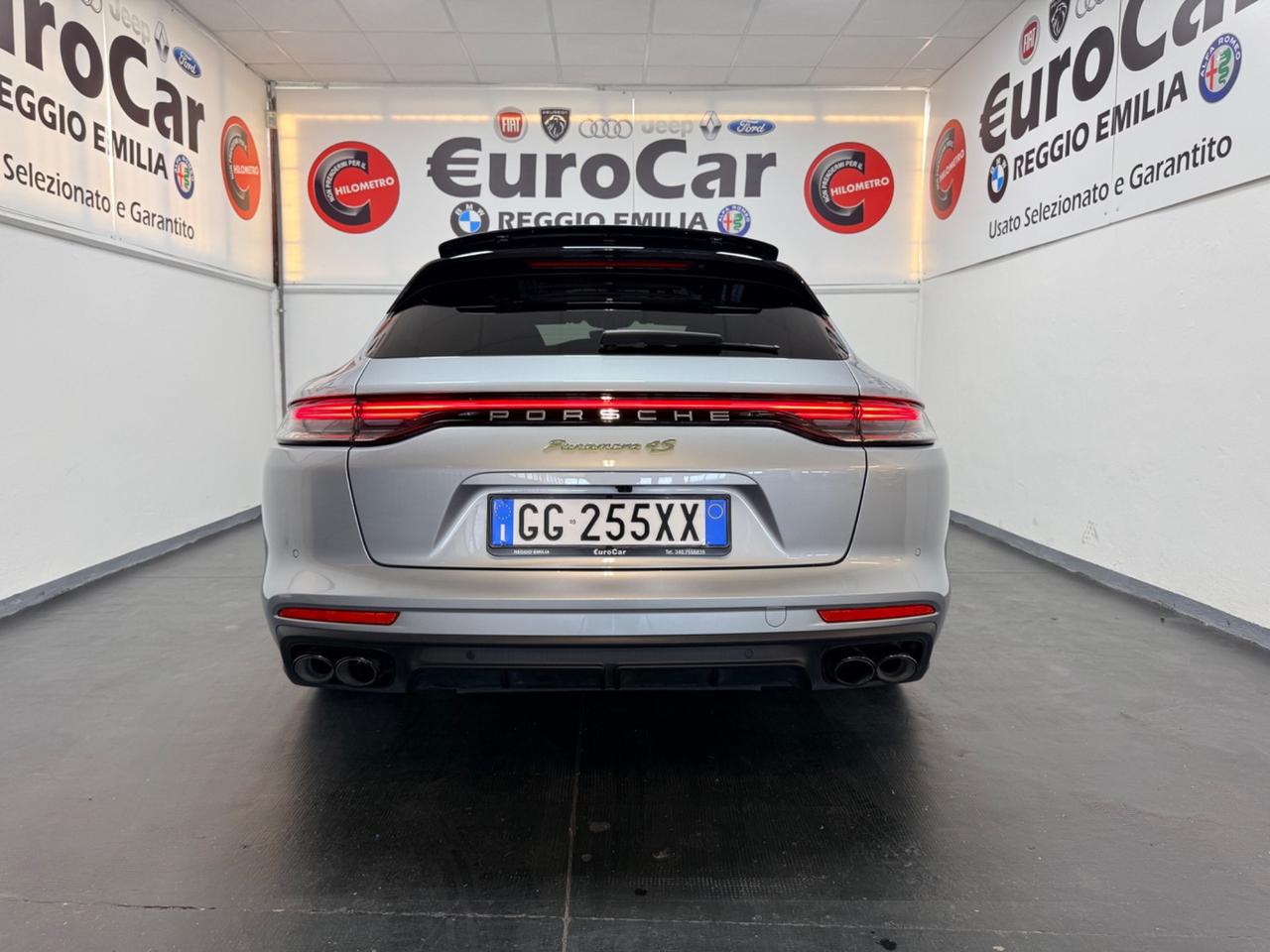 Porsche Panamera 2.9 4S 560cv TOT E-Hybrid Sport Turismo 01/2022 EURO 6D TEMP TETTO 4 RUOTE STERZANTI