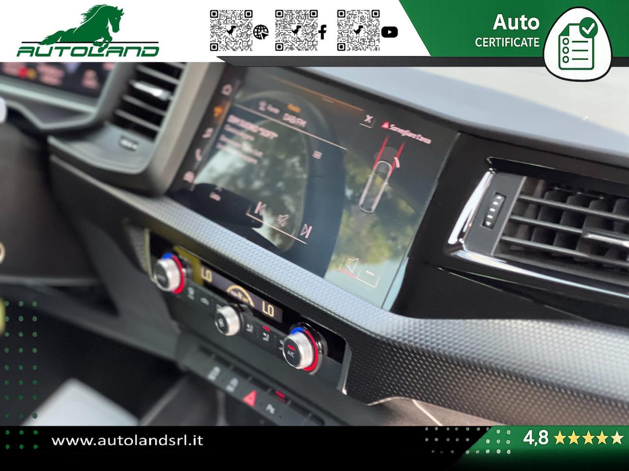 Audi A1 Sportback 30 1.0 tfsi Admired 110cv