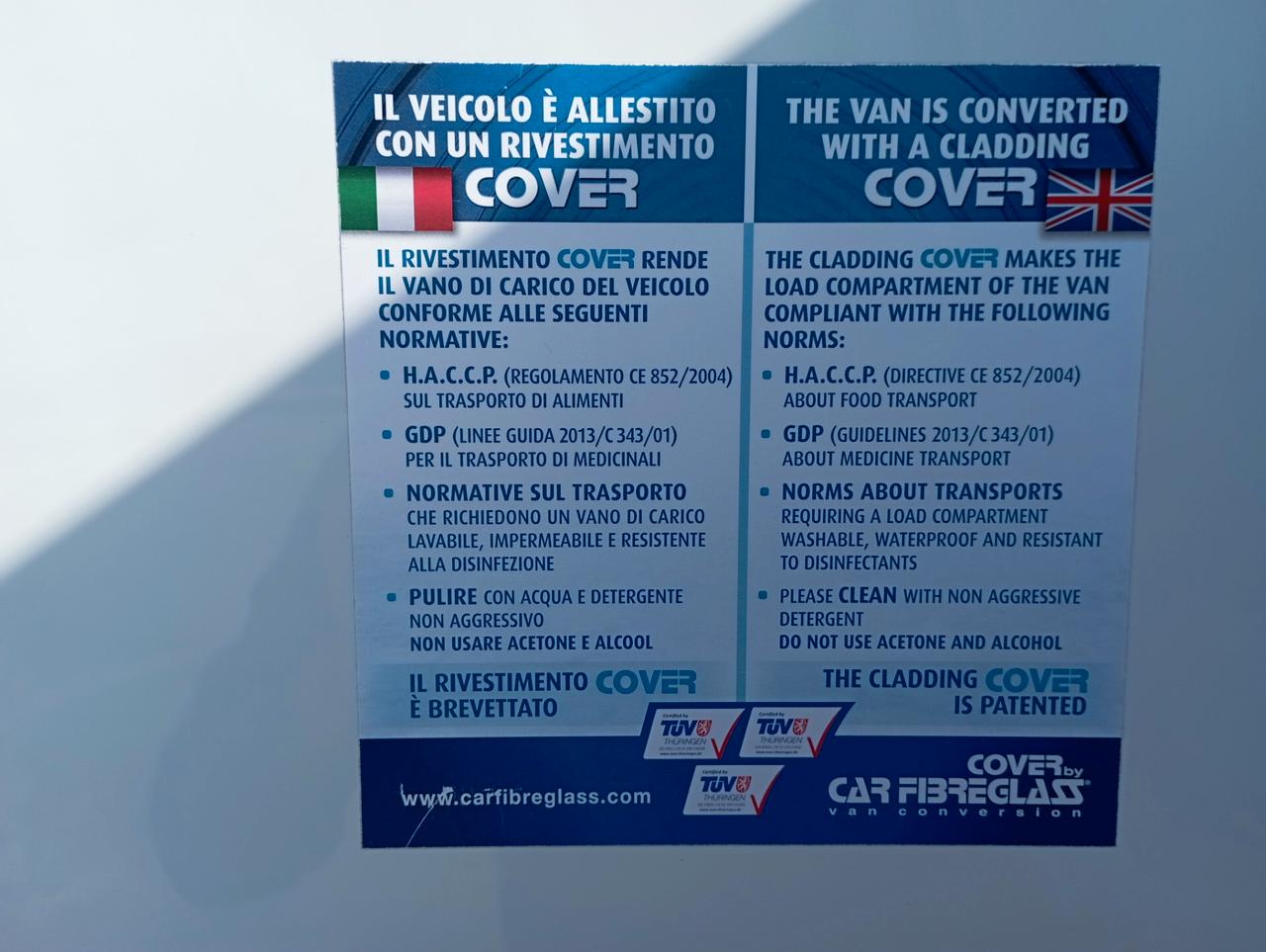 Peugeot Expert ISOTERMICO FRIGO TRASP FARMACI