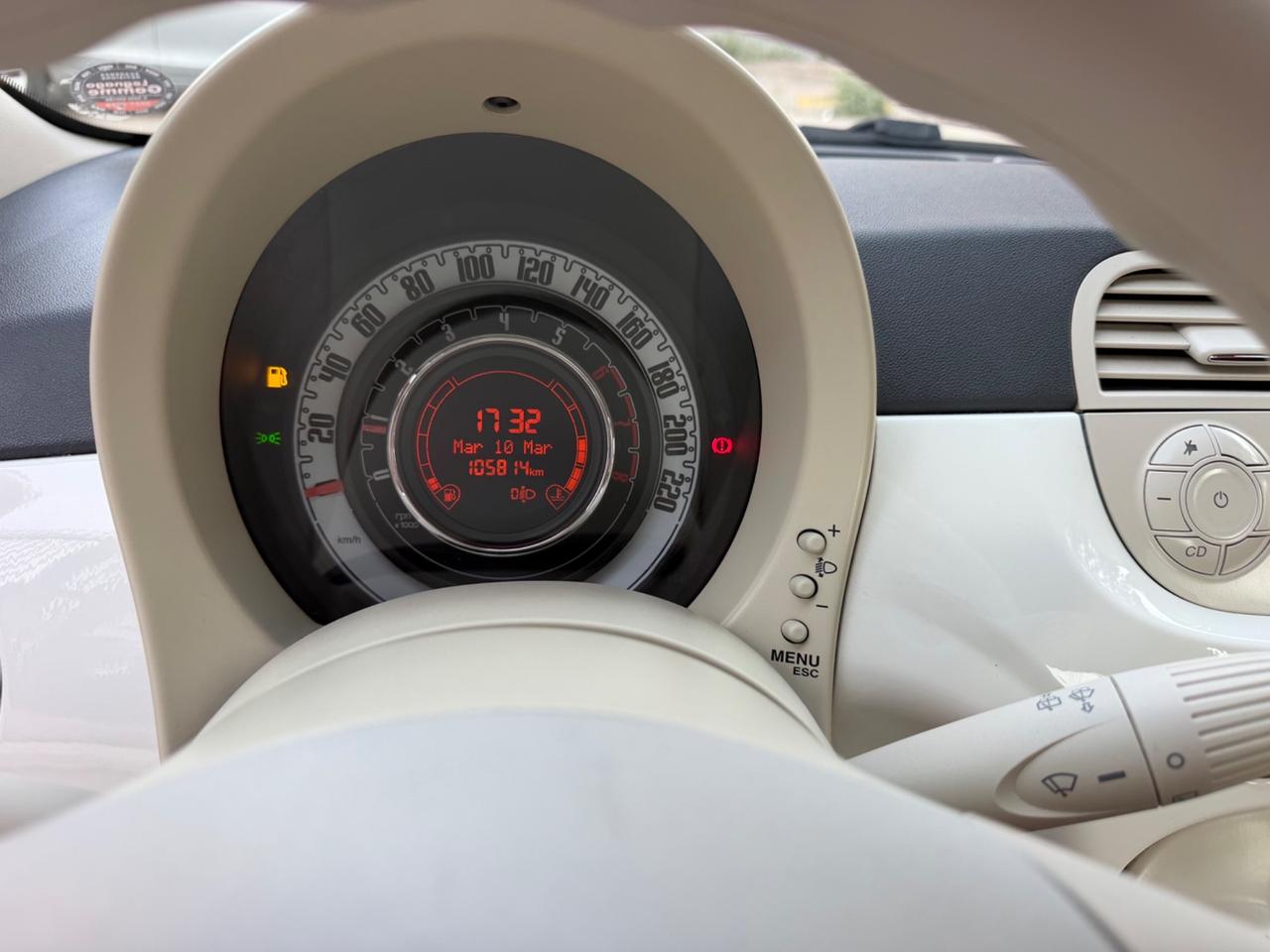 Fiat 500 1.2 benzina 69 cv 2010 Lounge
