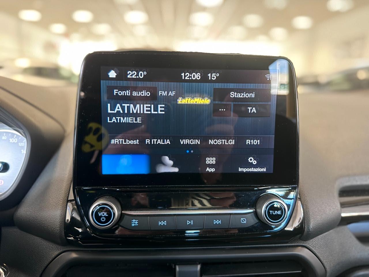 Ford EcoSport 1.0 EcoBoost 125 CV Start&Stop Active PROMO 24 MESI GARANZIA COMPLETA