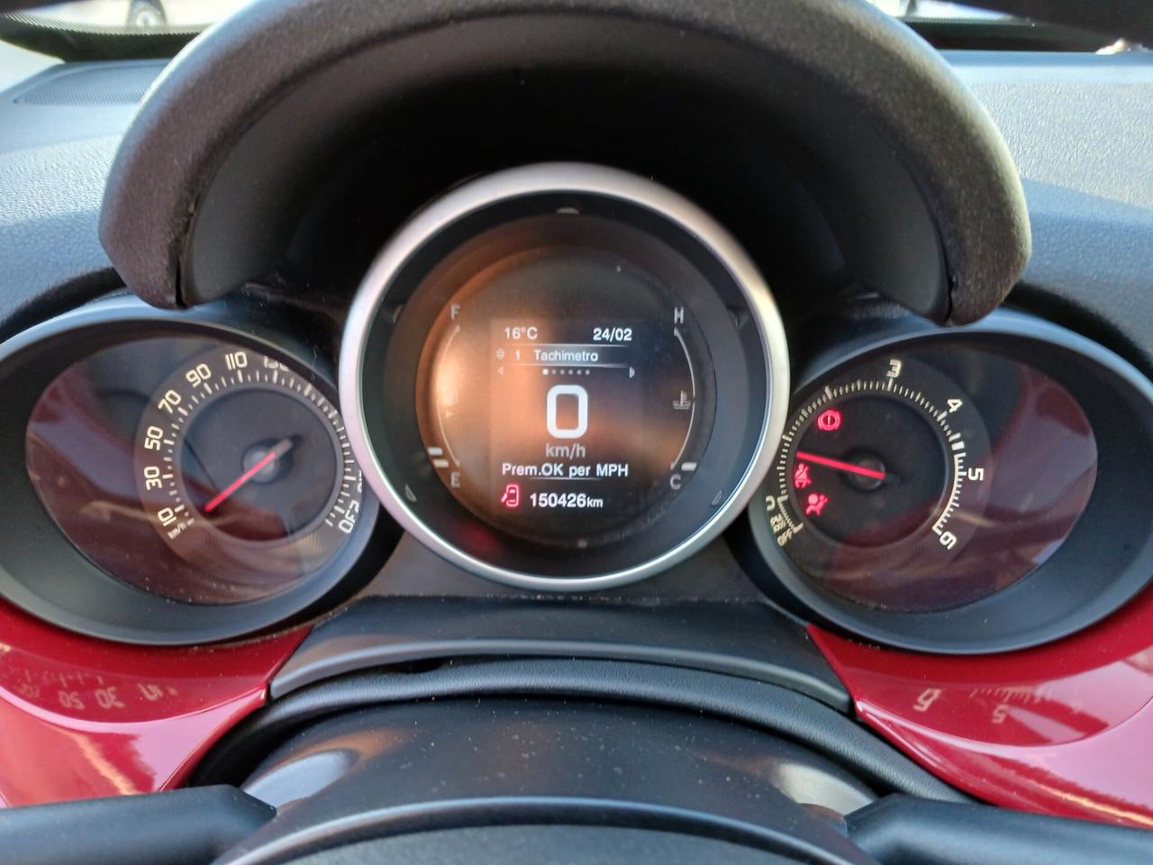 Fiat 500X 1.6 MJET 120 CV BUSINESS 2016