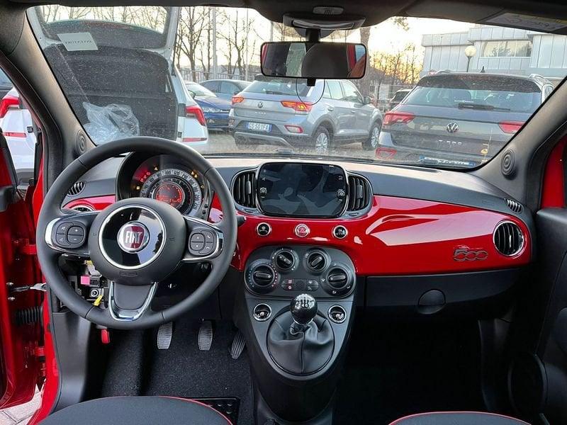 FIAT 500 1.0 Hybrid Red