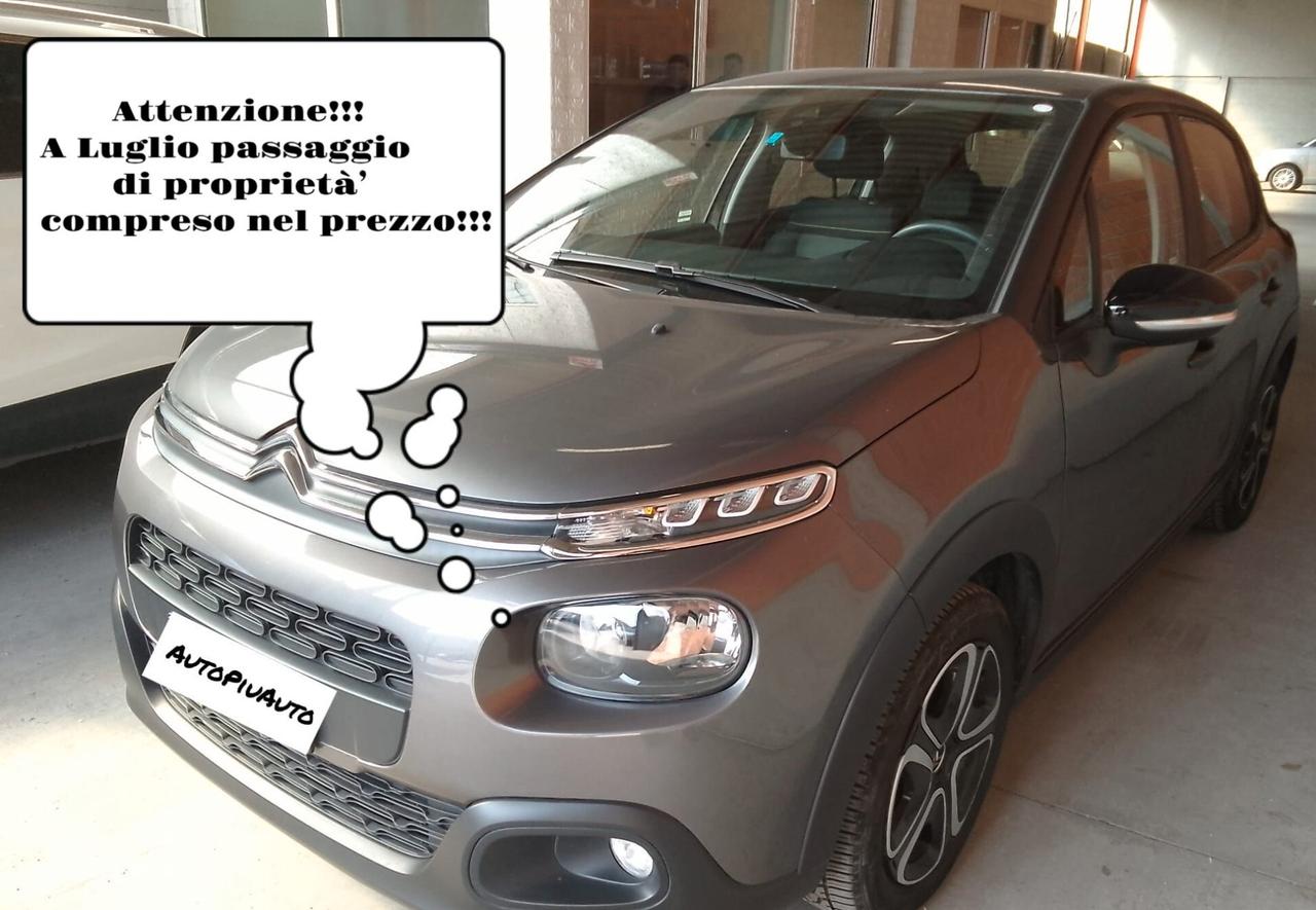 Citroen C3 PureTech 82 S&S Shine Ok NEOPATENTATI