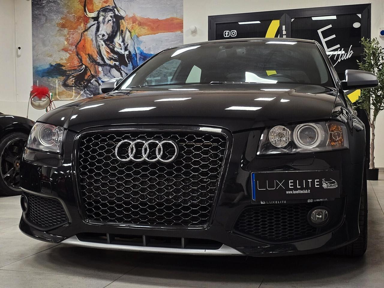 Audi A3 II 3P 2.0 tfsi QUATTRO 265cv FRIZIONE + VOLANO NUOVI €3500_GARANZIA 12 MESI _ FULL OPTIONAL_TETTO_AUDIO BOSE