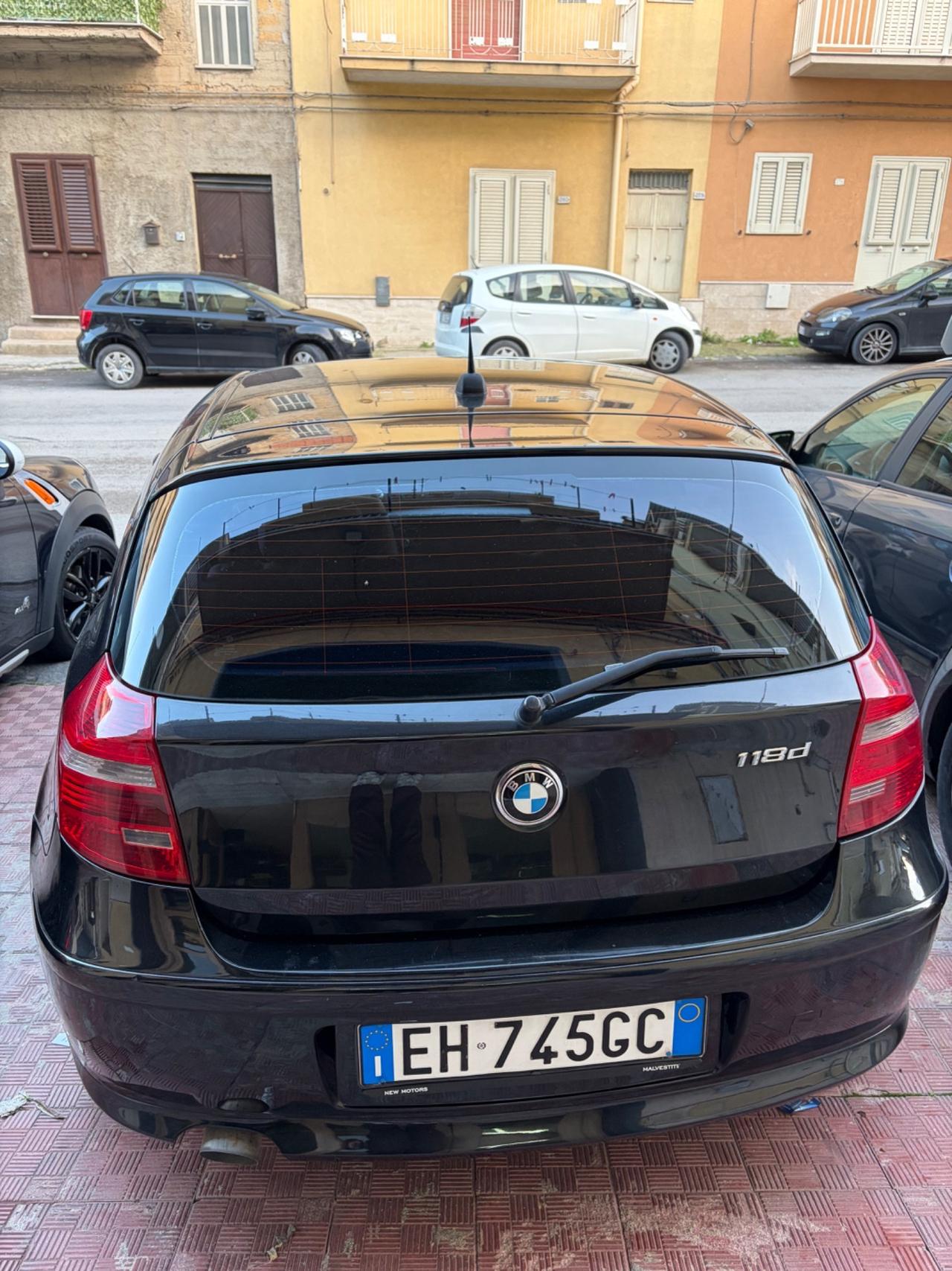 Bmw 118 118d cat 5 porte Eletta DPF