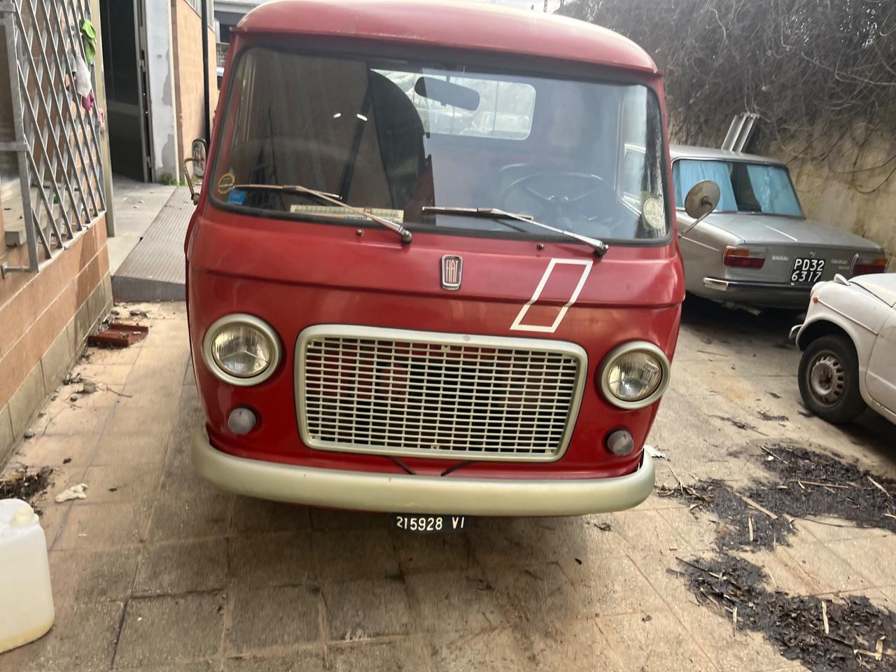 Fiat 241 T Pikup MOTORE BLOCCATO