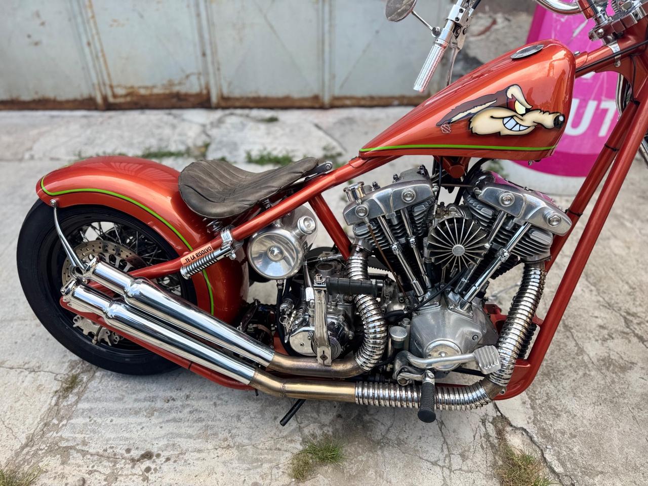 Harley-davidson Custom Bike Mazza’s choopers stroker eagle