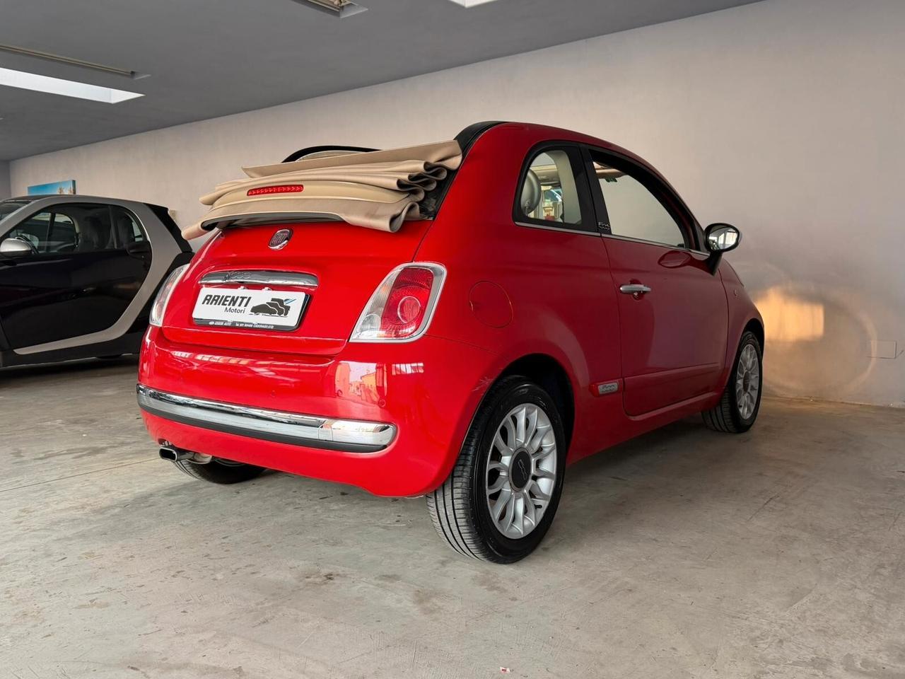 Fiat 500 CABRIO 1.2cc LOUNGE 69cv C/AUTOMATICO - 1 PROPRIETARIO
