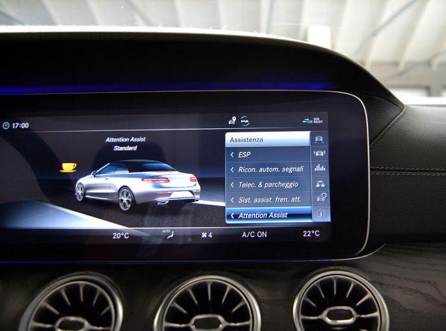 MERCEDES-BENZ E 220 d Auto 4Matic Cabrio Premium Amg-Service M.B.