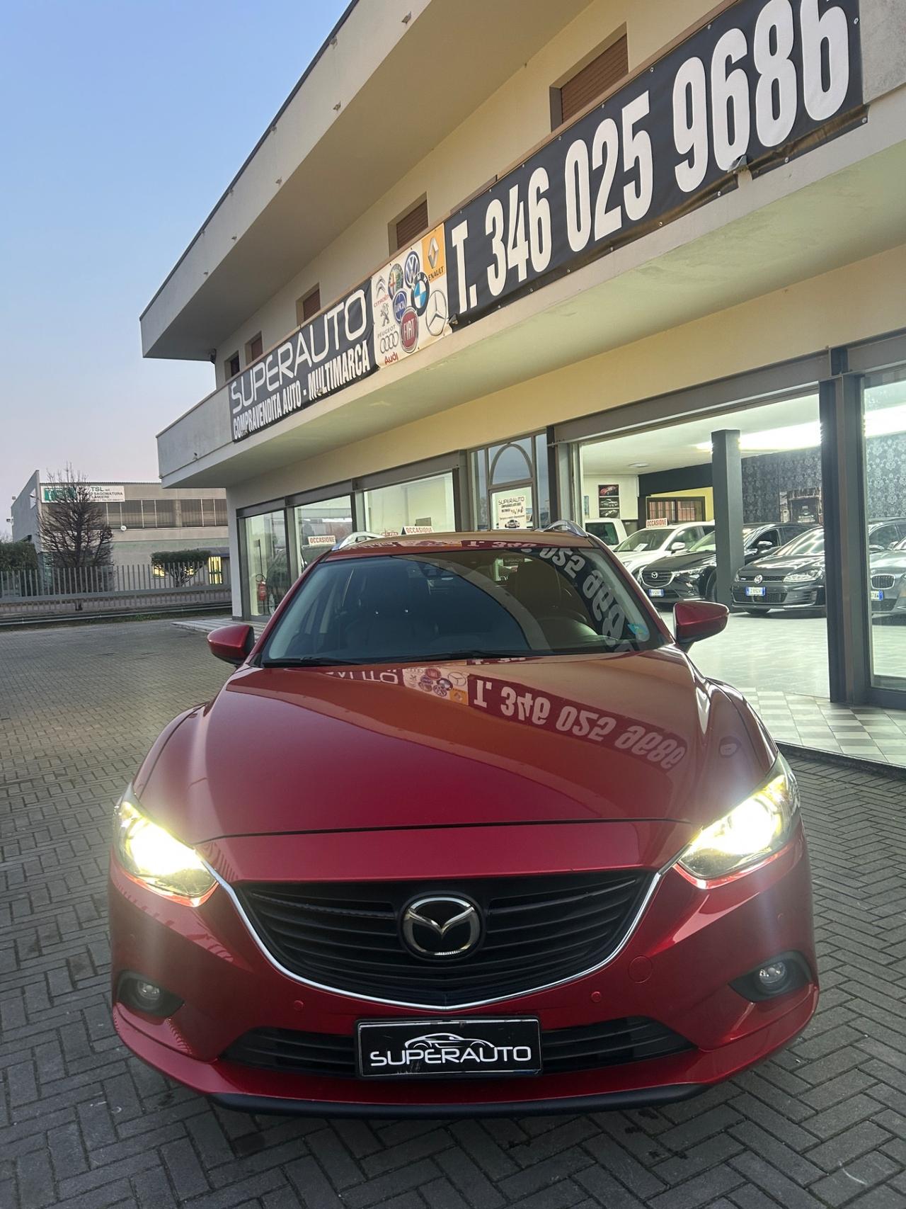 Mazda 6 Mazda6 2.2L Skyactiv-D 175CV aut. Wagon Exceed