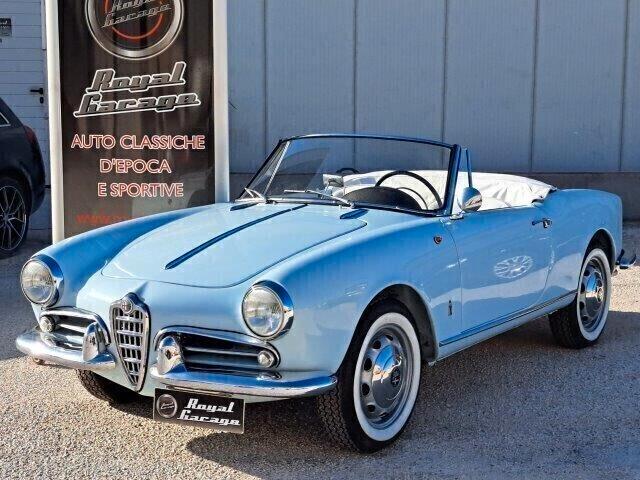 Alfa romeo Giulietta spider 1.3- ASI- restauro totale - 1960