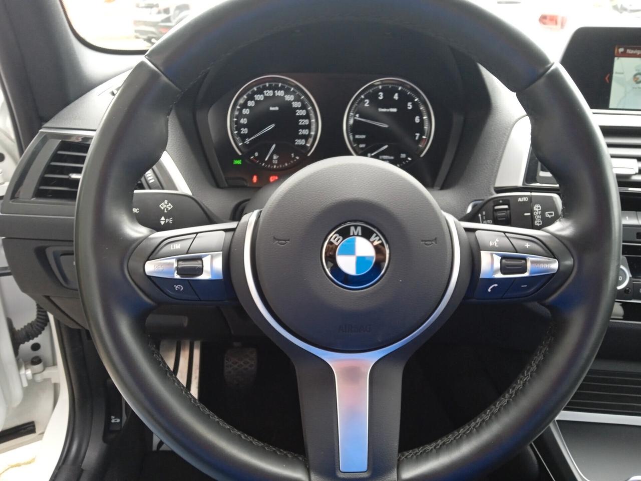 Bmw 120 I LED 18" SENS PARK DOPPI NAVY CRIUSE CONTROL CLIMA AUTOM. SEDILI RISCALDATI PRONTA CONSEGNA