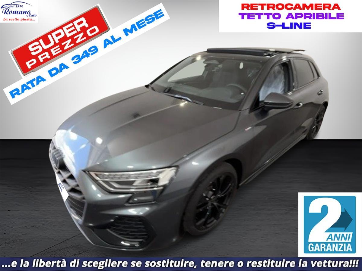 NEW AUDI - A3 Sportback - SPB 35 TDI S tronic Identity Black#TETTO APRIBILE!