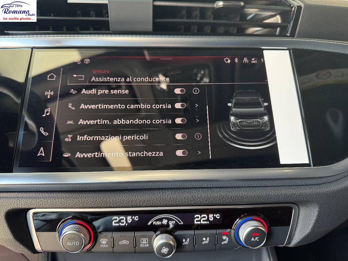 Audi Q3 SPB 35 TDI S tronic S line Black Identity#TETTO APRIBILE!
