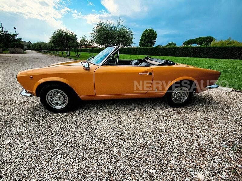 Fiat 124 Spider 1400 1968 CRS ASI – GIALLO POSITANO TARGHE NERE