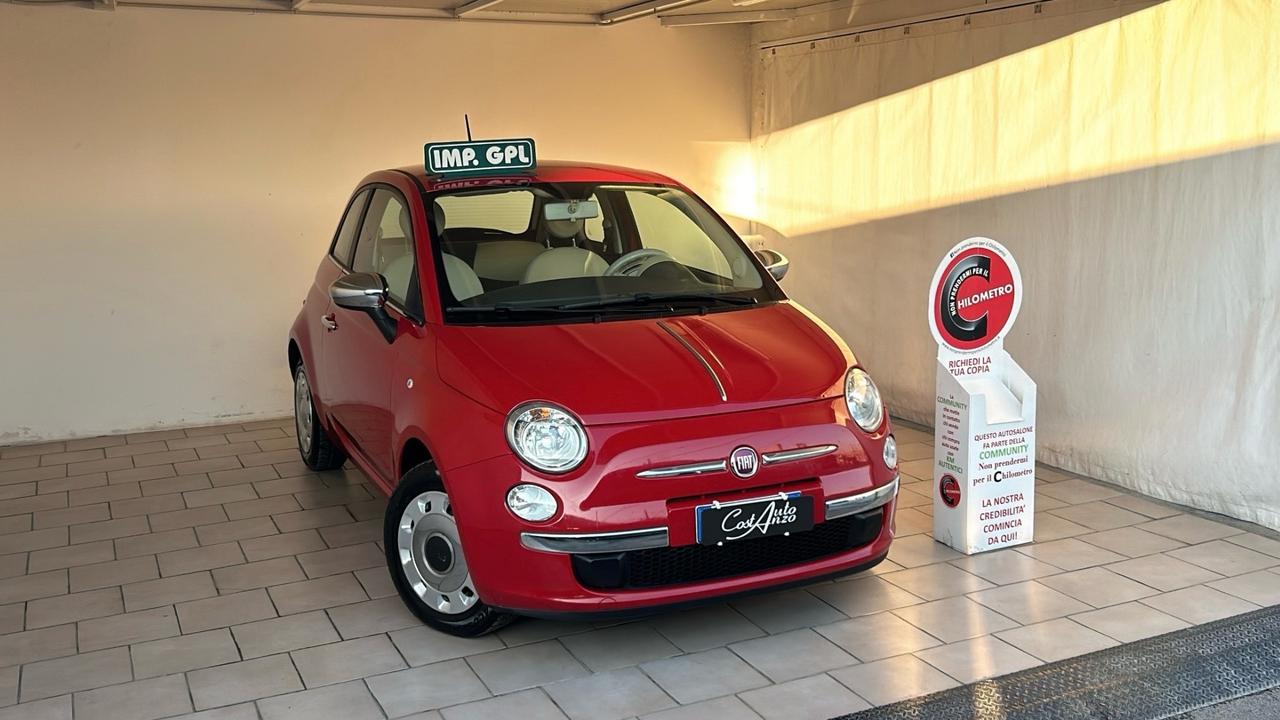 Fiat 500 1.2 GPL EasyPower Pop Star 2013