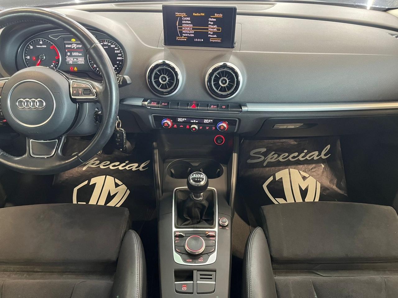 Audi A3 SPB 1.6 TDI Ambition UNICO PROPRIETARIO