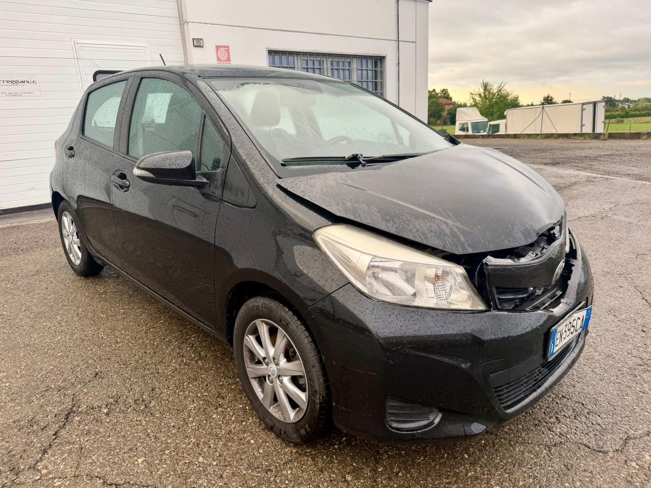 Toyota Yaris 1.4 D-4D incidentata motore funzionante