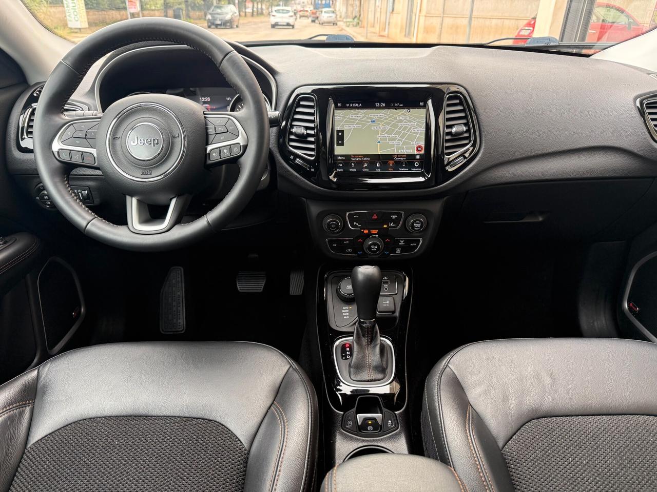Jeep Compass 2.0 mjt Limited 4wd 140cv auto NAVI,BLUETHOOT,SENS.PARCHEGGIO,PELLE,FULL LED