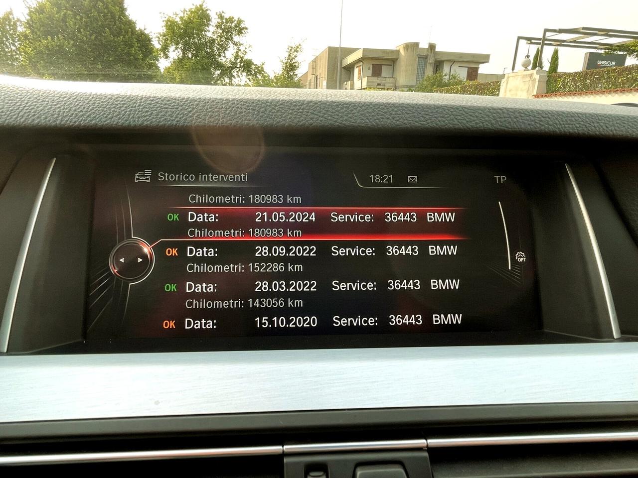 BMW 520d aut. 4x4-BERLINA-Euro 6-Tagl.BMW-FULL