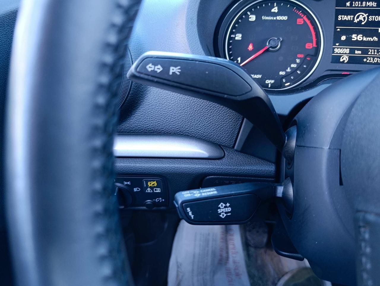 AUDI A3 1.6 TDI 116 CV Design KM 90.000 LED/NAV/SEDILI RISCALDATI