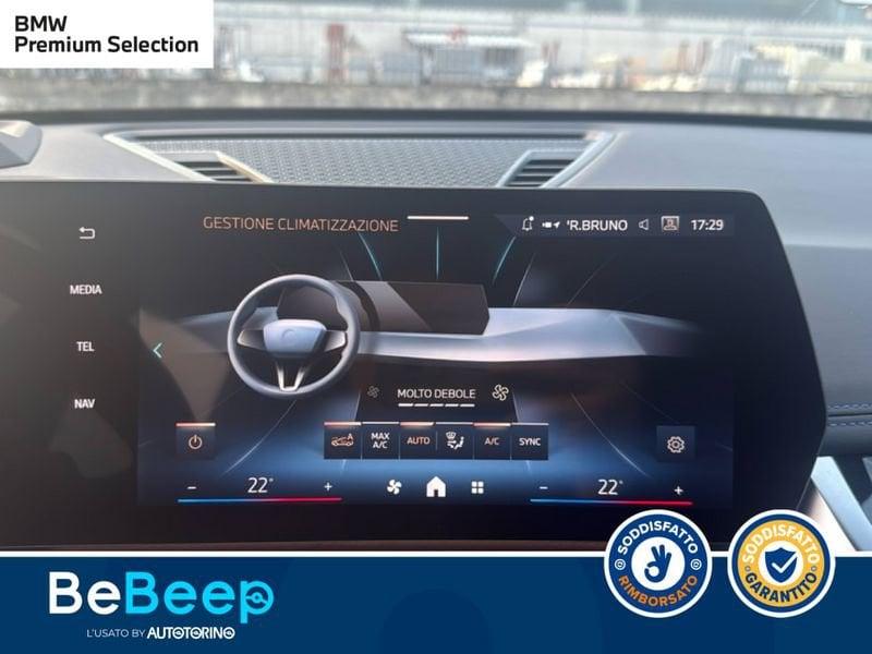 BMW X1 SDRIVE18I MSPORT AUTO