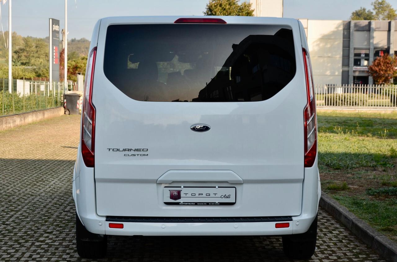FORD TOURNEO CUSTOM 2.0 TDI 130cv 9 POSTI, VETTURA PRIVATA NO IVA, EURO 6D, PERMUTE